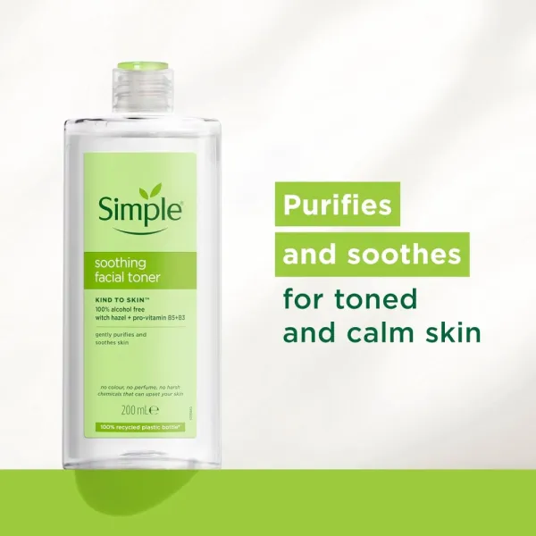 Simple Soothing Facial Toner - 200ml